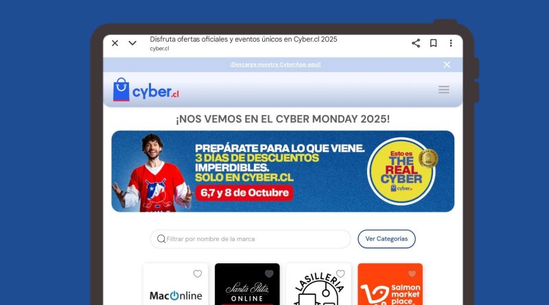 Página oficial Cyber.cl